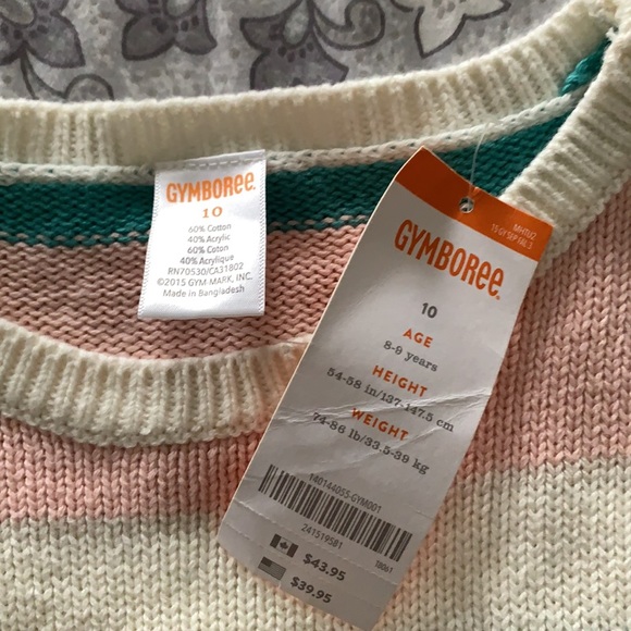 NWT Gymboree sweater dress - size 10 - Picture 2 of 3
